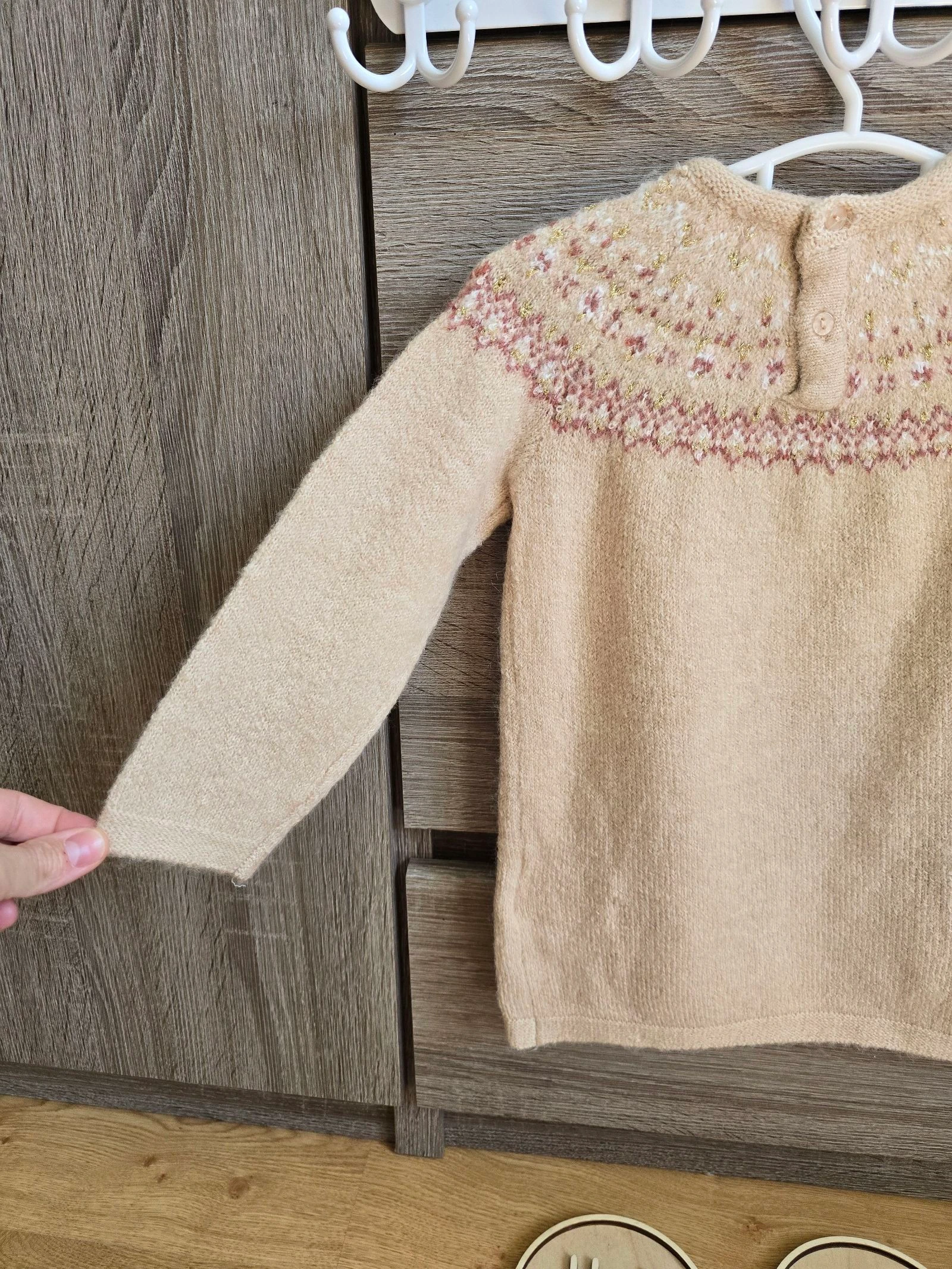 Roupa para Bebê Feminino - Vestido + Meia-Calça - Kiabi - 18 meses 81 cm – photo 8